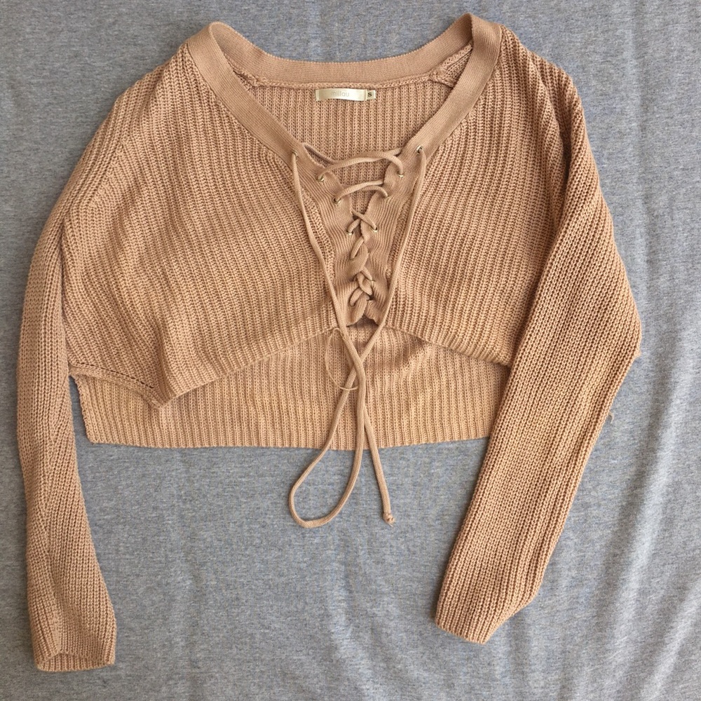 Millau LF cropped sweater